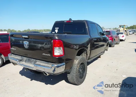 2019 Ram 1500 Big Horn/Lone Star 4X4 5'7 Box из США, поврежденный, VIN 1C6SRFFTXKN667982